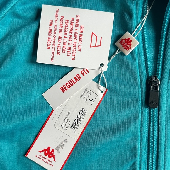 KAPPA Aqua Blue Tracksuit - Picture 2 of 4